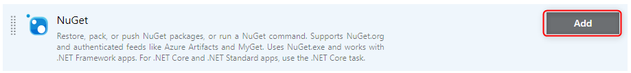 NuGet restore