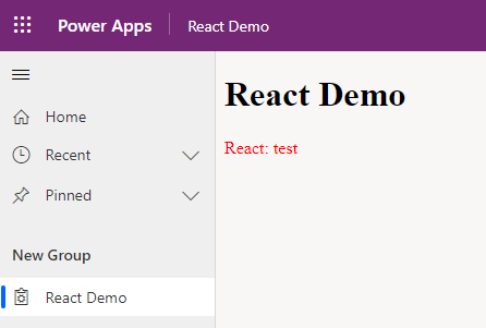 React App